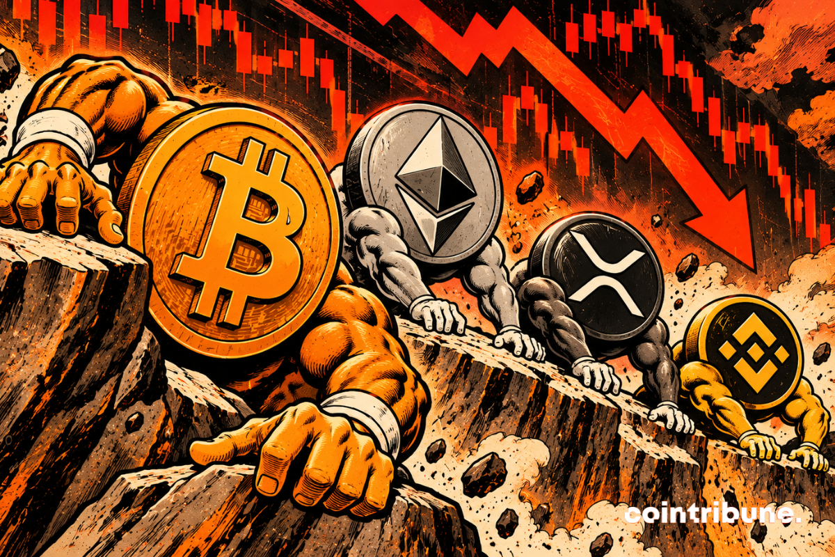 Bitcoin, Ethereum, XRP and BNB: Who is most resistant to the fall?