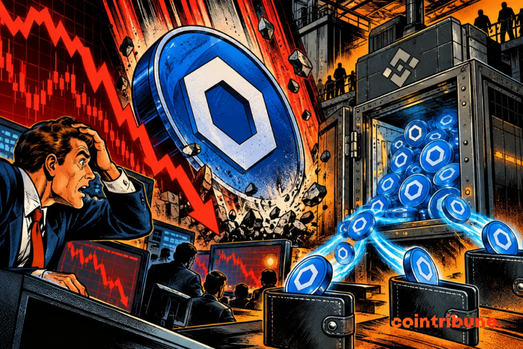 ChChainlink falls on the crypto market despite LINK reserves decreasing on exchanges.ainlink plunges as exchange reserves decrease.