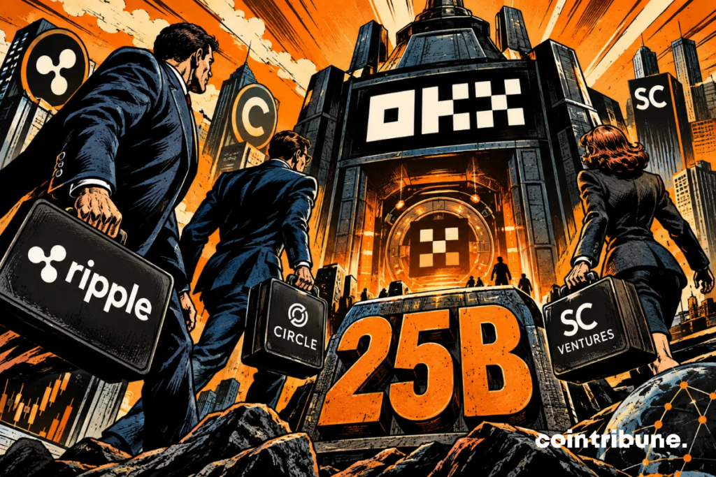 OKX strengthens its funding round with Ripple, Circle and Standard Chartered